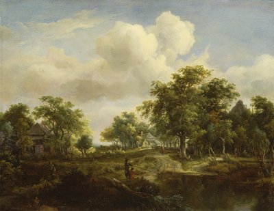 Une clairière boisée - Meindert Hobbema
